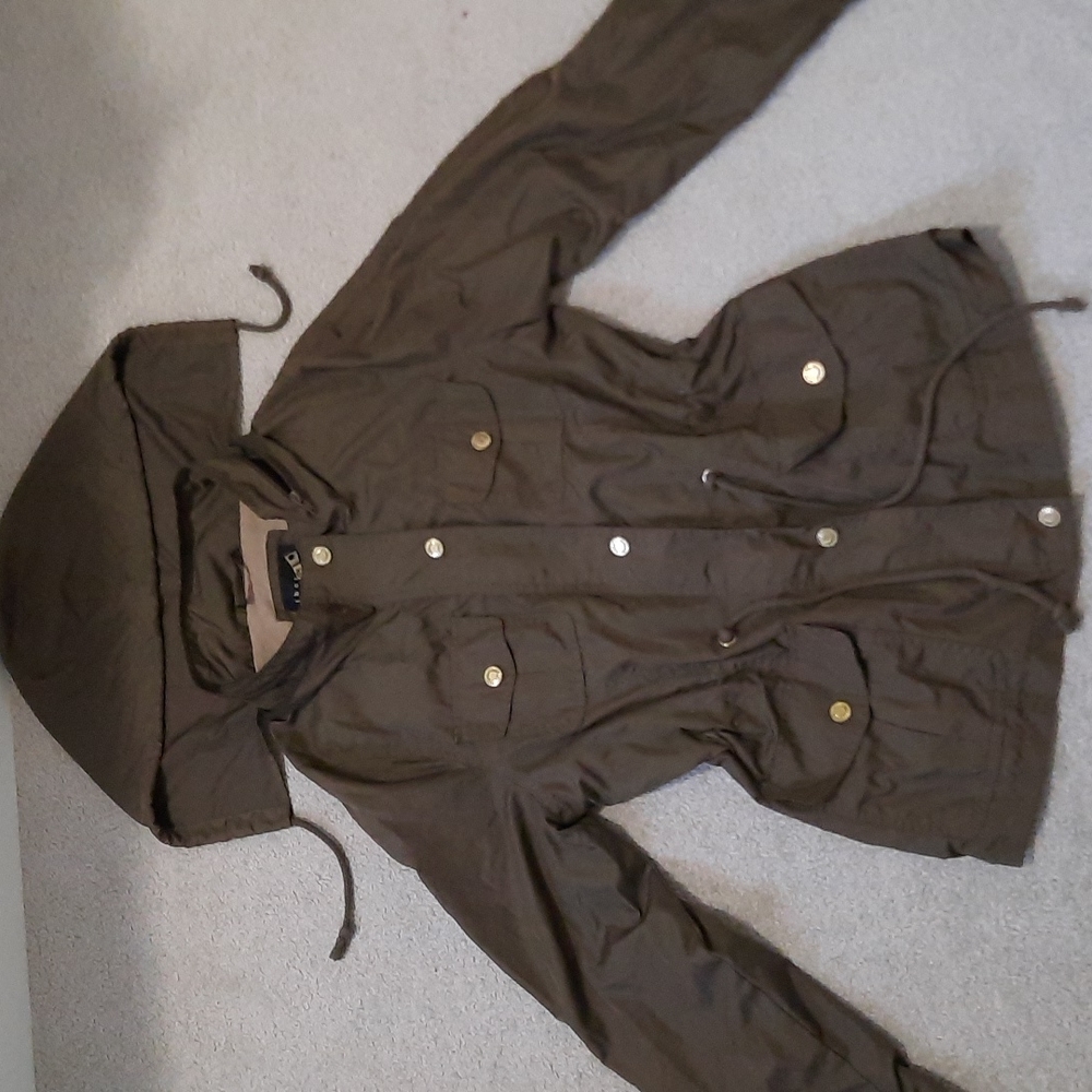 Medium olive colored jacket